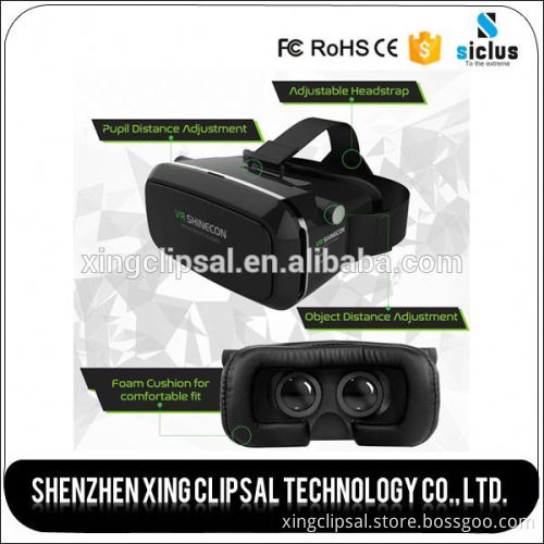 vr box shenzhen high quality 3d glasses vr box vr with headphone
